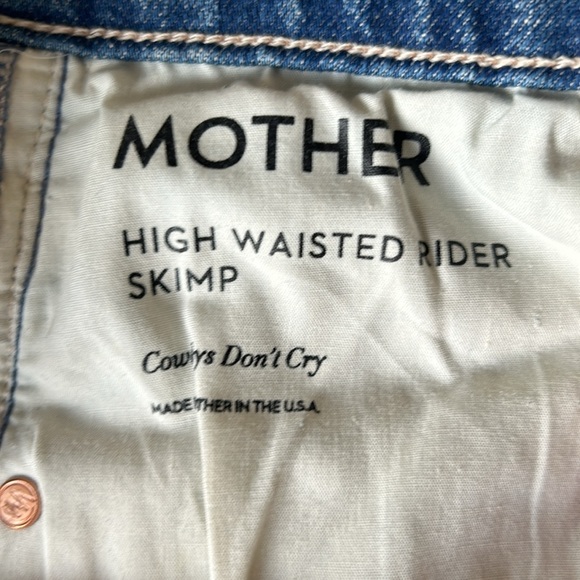 Mother Jeans- Highwaisted Rider Skimp - Picture 8 of 8